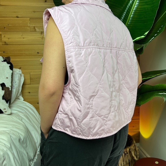 H&M Pink Quilted Vest - Picture 2 of 2